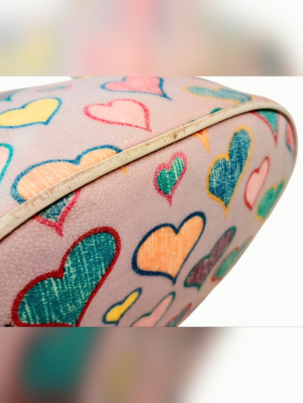 Dooney & Bourke Crayon Hearts Mini Bucket Bag - Picture 6 of 16